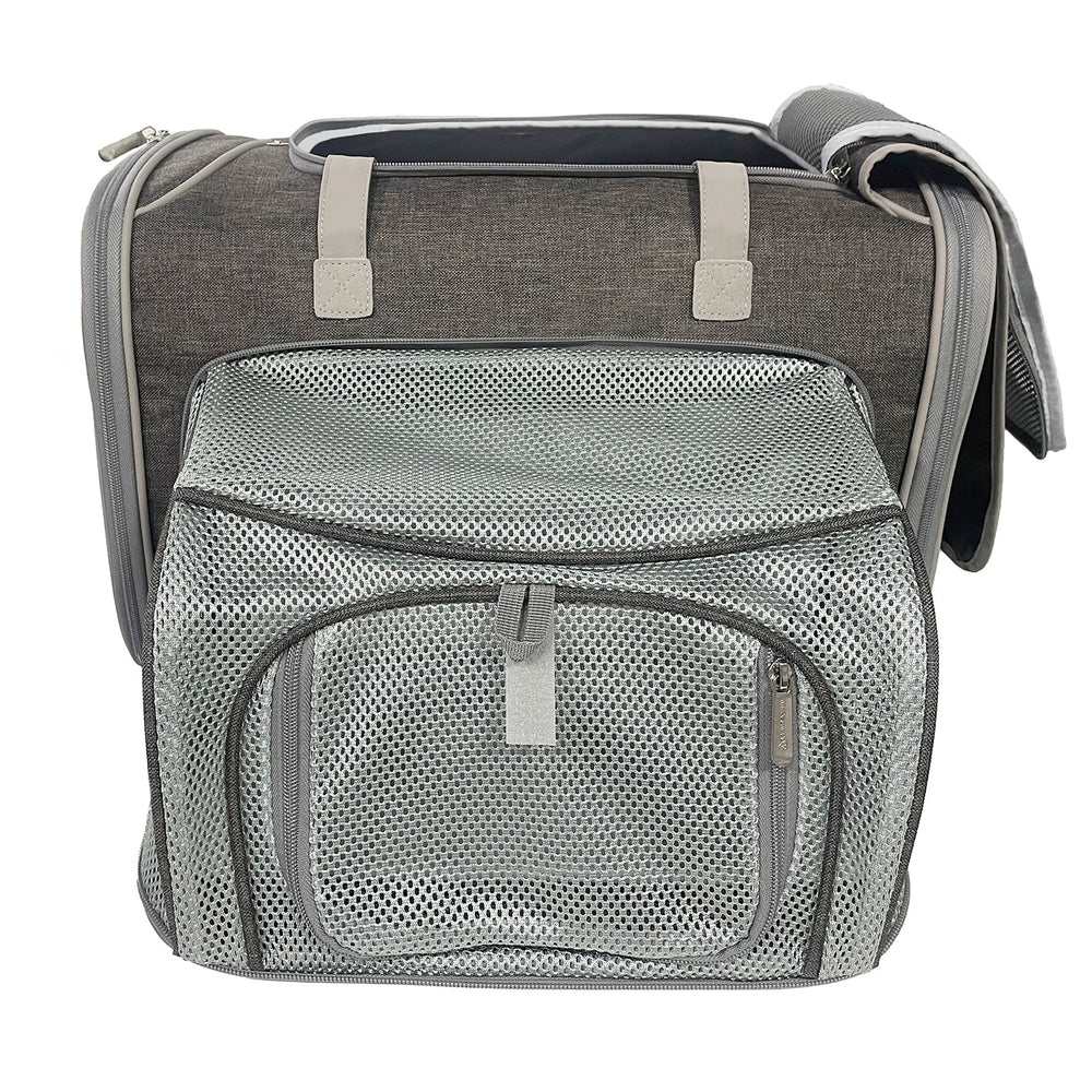Mr. Peanut's Gold Series Standard Size Airline Compliant Expandable Pet Carrier V3.0