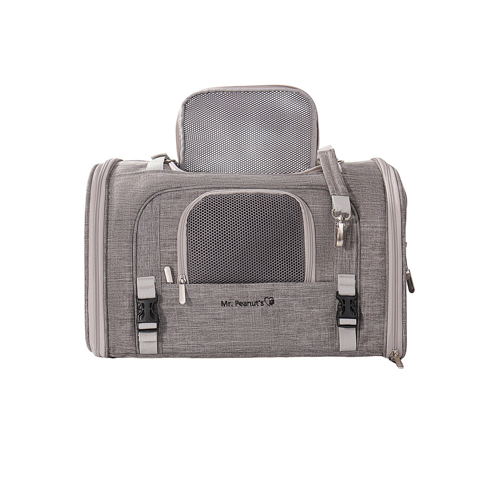 Mr. Peanut's Monterey Series Airline Compliant Horizontal Backpack Pet Carrier