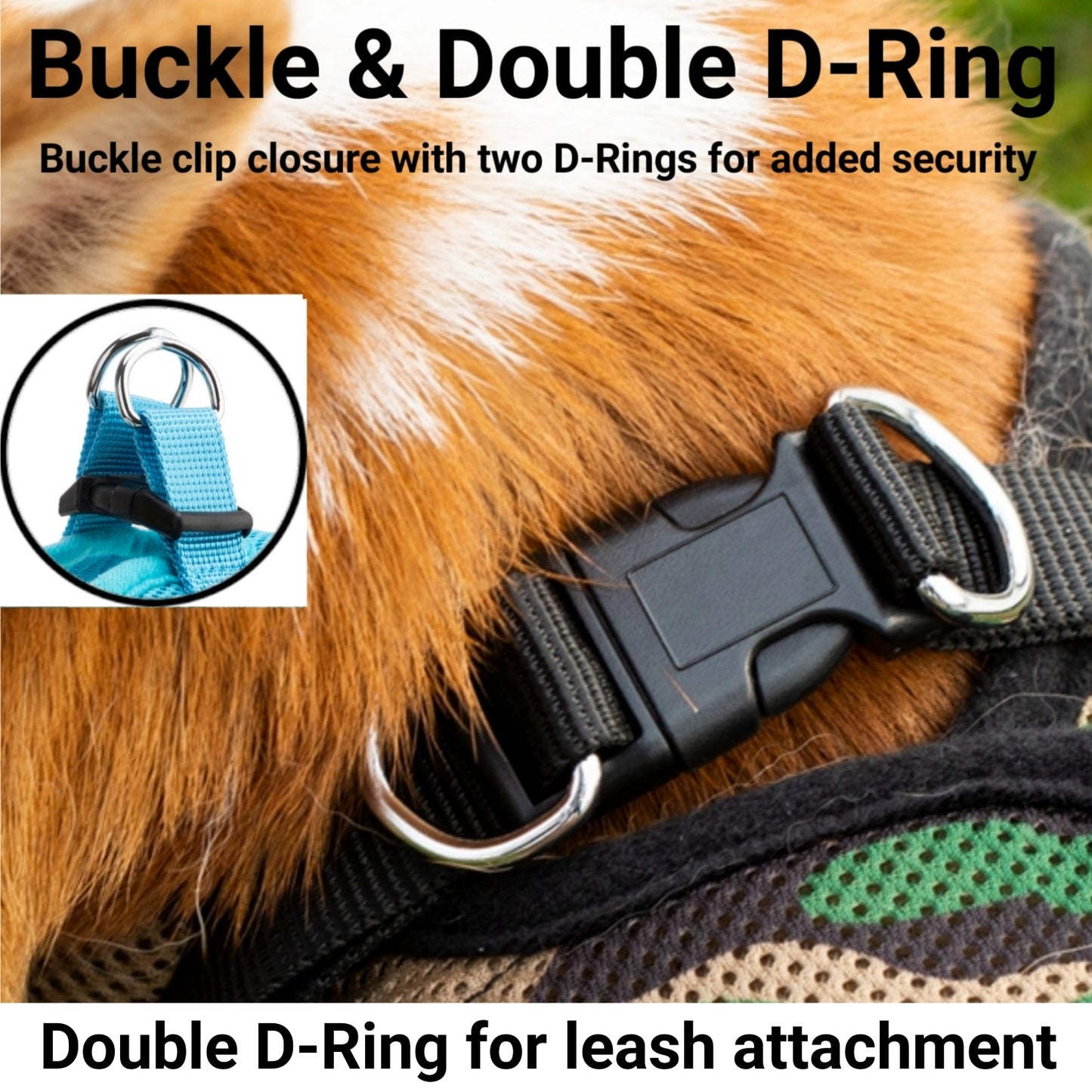 Mr. Peanut's PupTrek Soft Mesh Pet Harness with Matching Leash – Adjustable, Breathable, Choke-Free