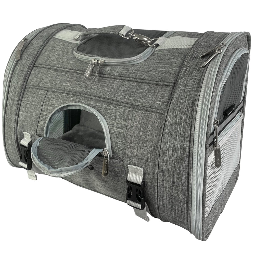 Mr. Peanut's Monterey Series Airline Compliant Horizontal Backpack Pet Carrier